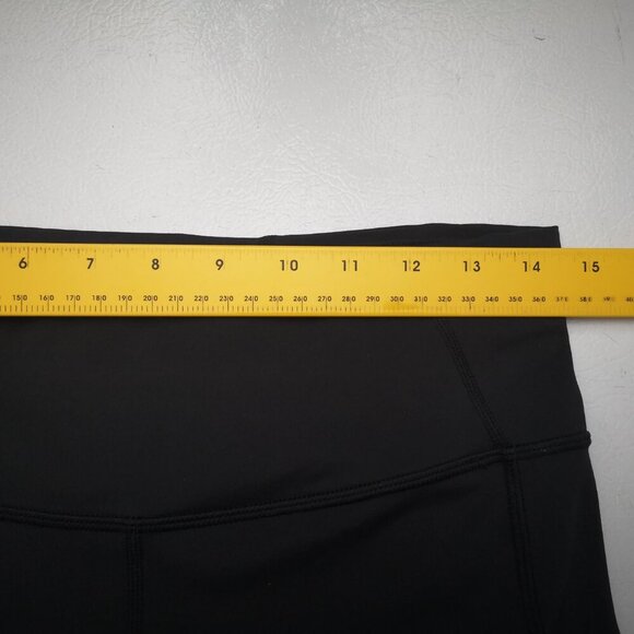 Prana Ladies Size Large Plain Black Ankle Length Exercise Leggings - Picture 4 of 6